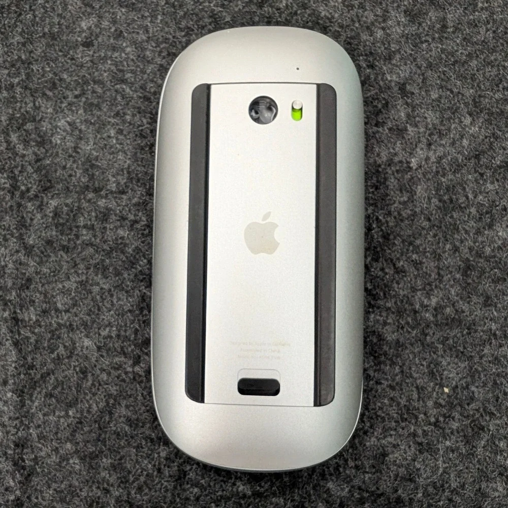 Apple Magic Mouse Wireless Bluetooth Laser Mouse White Silver Model A1296